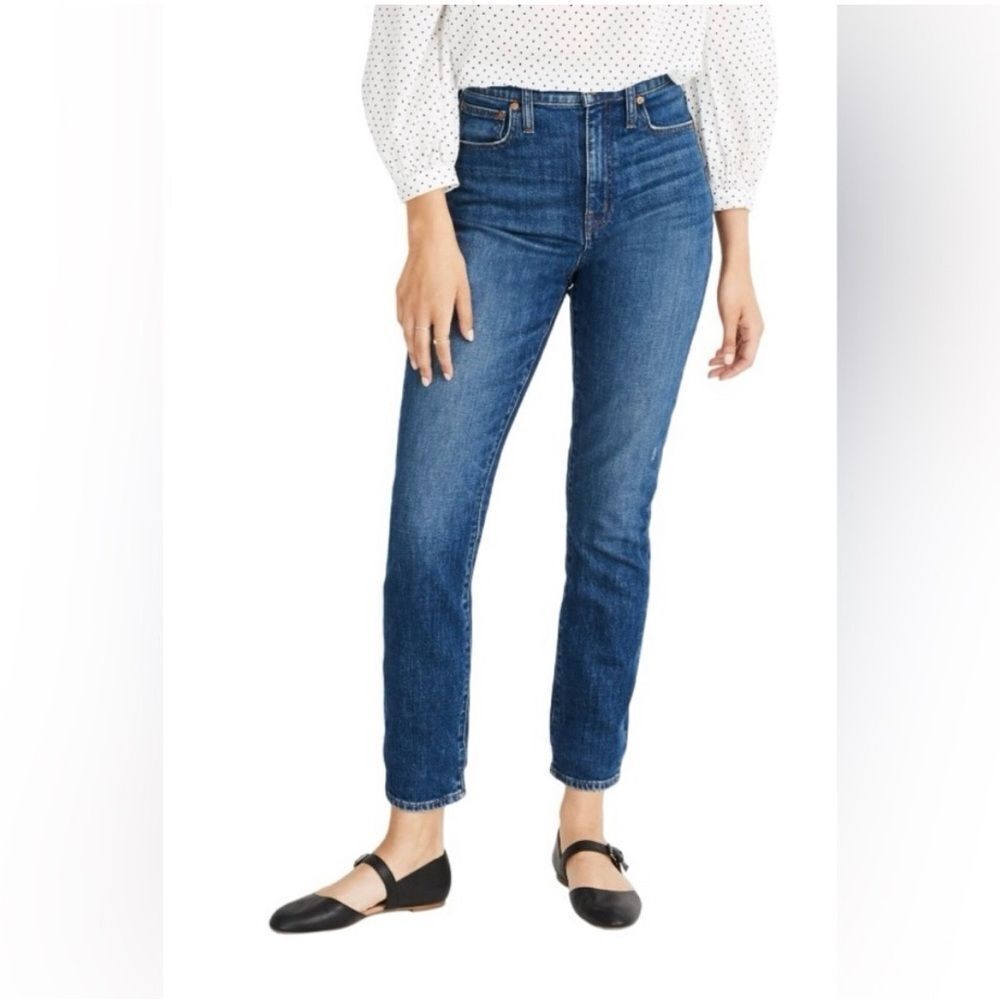 Madewell High Rise Blue Jeans